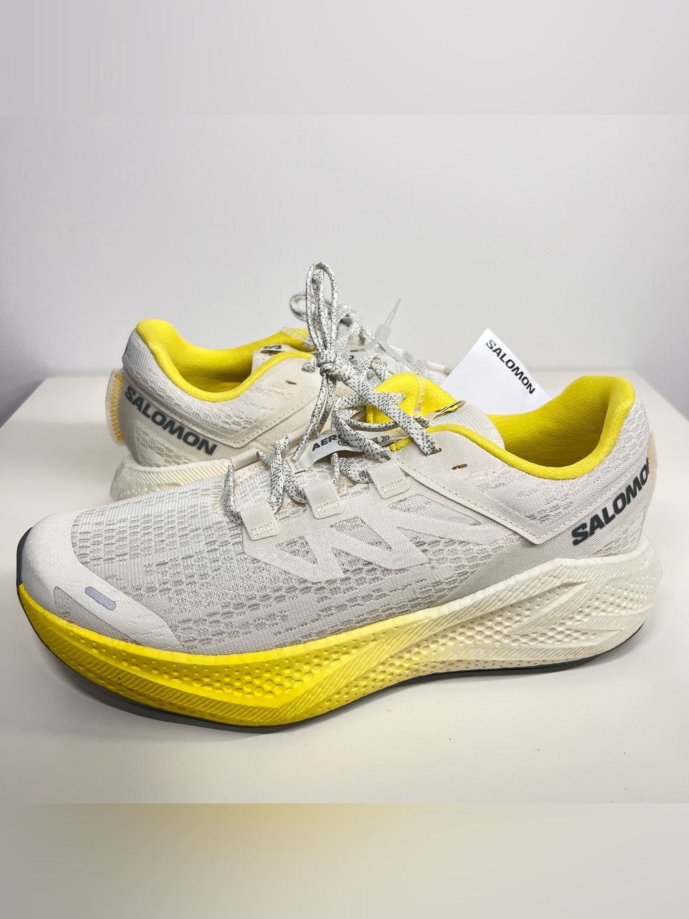 Salomon Aero Glide 3 ‘Vanilla Ice Blazing Yellow’ Running Shoes 479759 Men’s 9.5